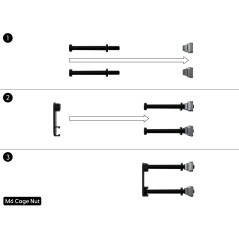 PATCHBOX Patchcatch Solo 24-Pack - Premium Cable Management Solution for Organized Spaces